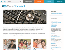 Tablet Screenshot of careconnect.co.nz